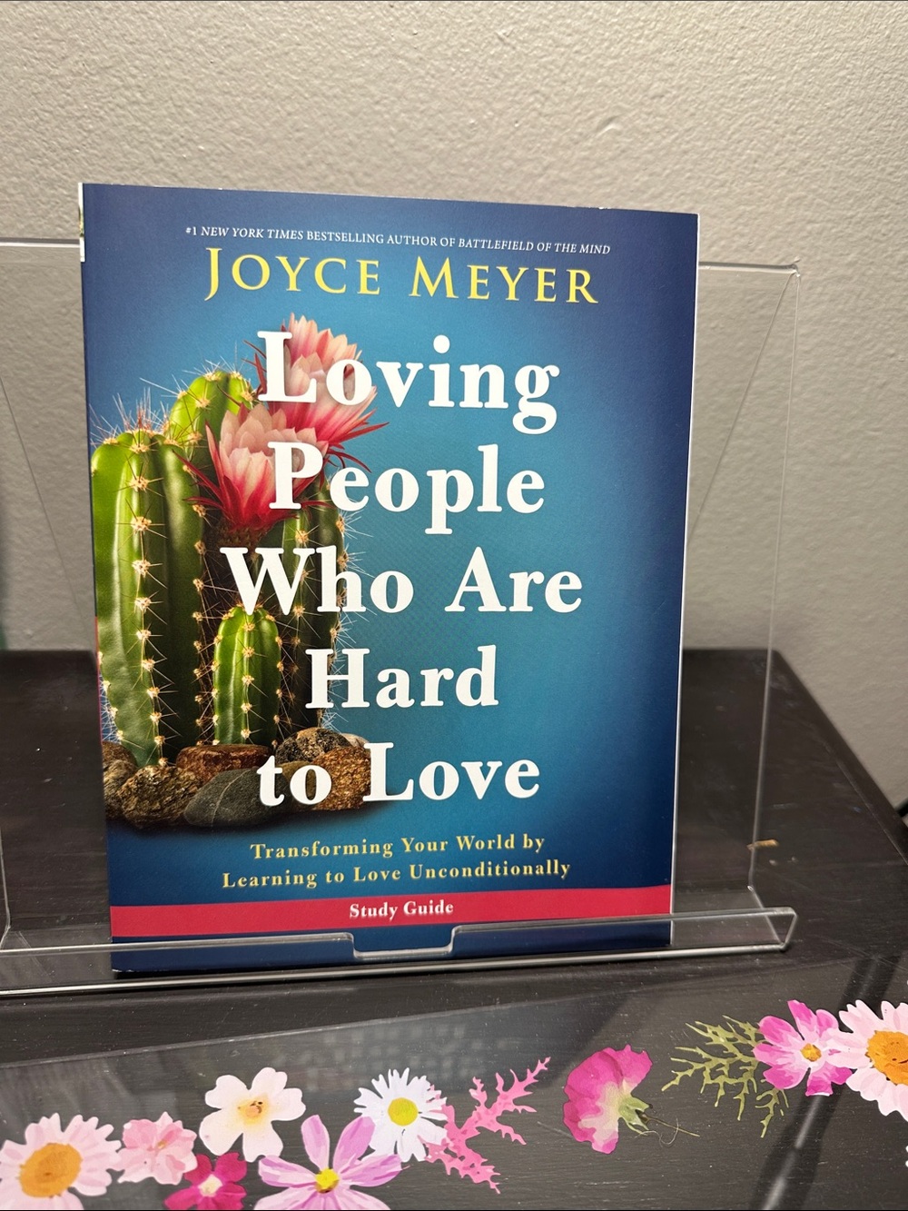 Loving People Who Are Hard to Love - Blue Cover Book by Joyce Meyer NWT